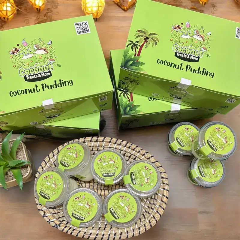 Delicious Coconut Pudding